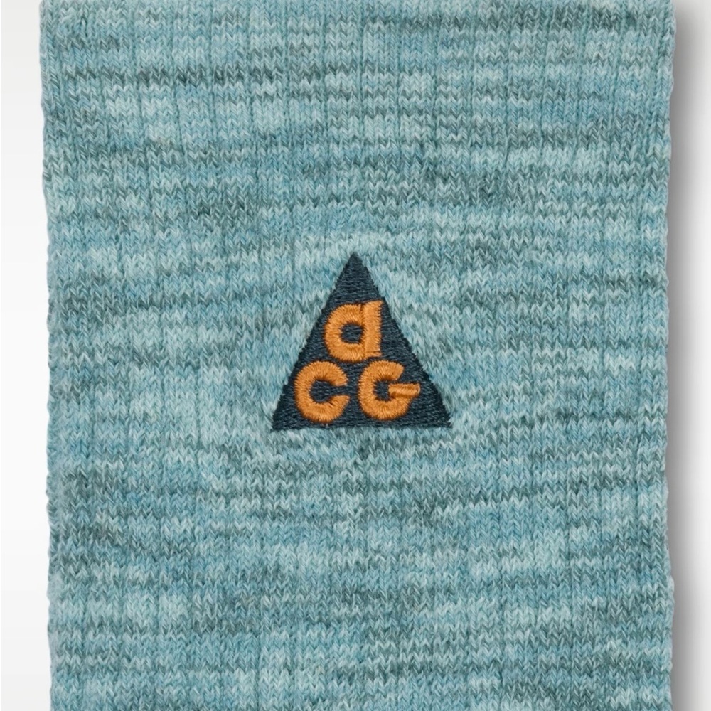 NIKE "ACG" OUTDOOR Crew Socks -Hiking Trail YTH 5Y - 7Y WMN 6-10 MEN 6 - 8 - Picture 2 of 6